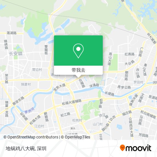 地锅鸡八大碗地图