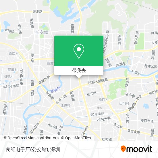 良维电子厂(公交站)地图