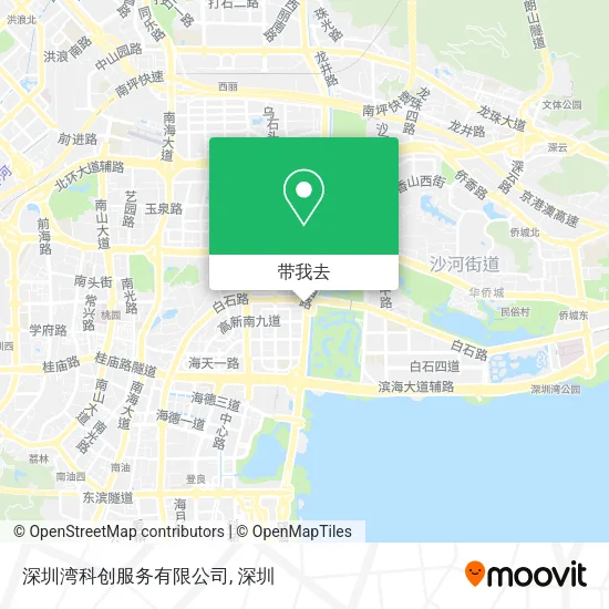 深圳湾科创服务有限公司地图