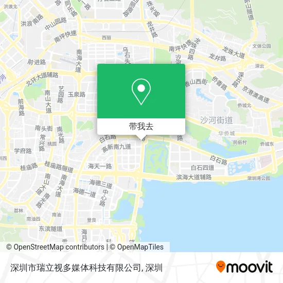 深圳市瑞立视多媒体科技有限公司地图