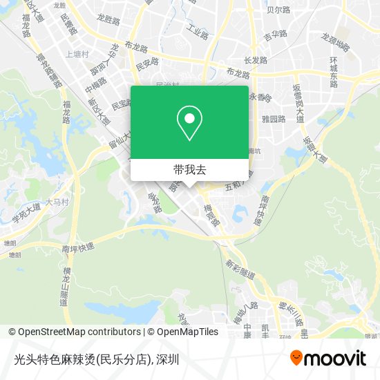 光头特色麻辣烫(民乐分店)地图