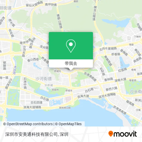 深圳市安美通科技有限公司地图