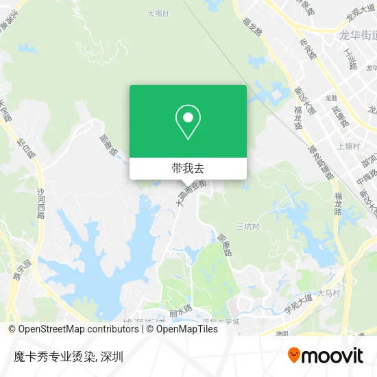 魔卡秀专业烫染地图