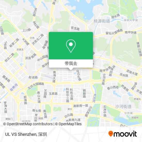 UL VS Shenzhen地图