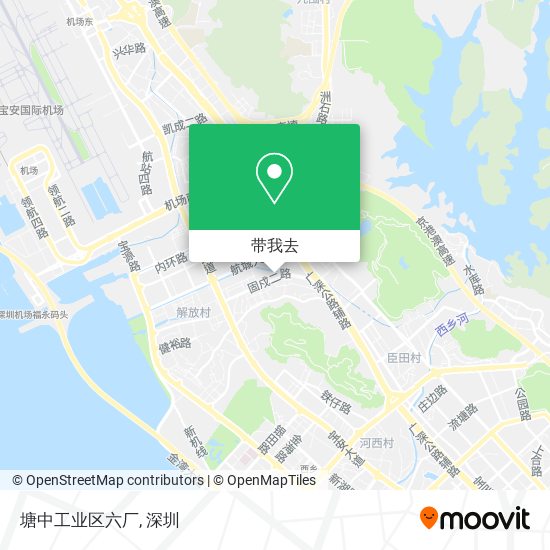 塘中工业区六厂地图