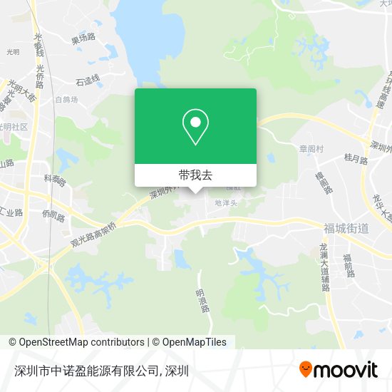 深圳市中诺盈能源有限公司地图