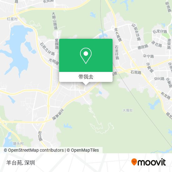 羊台苑地图