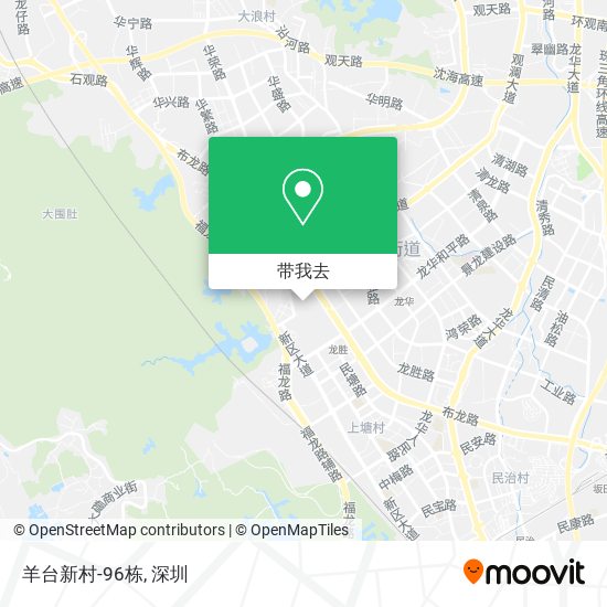 羊台新村-96栋地图