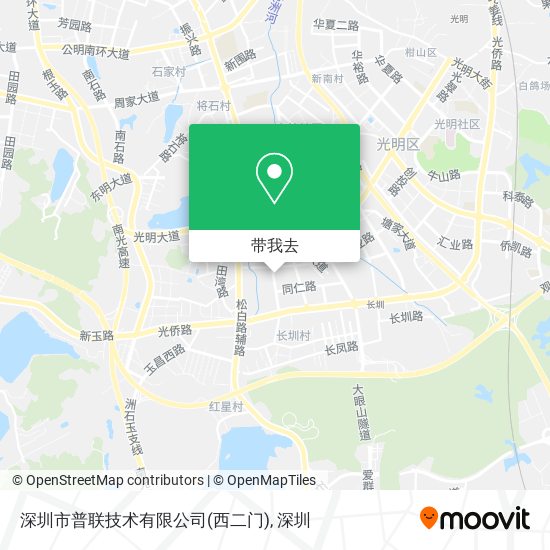 深圳市普联技术有限公司(西二门)地图