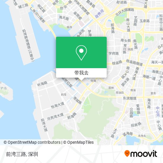 前湾三路地图