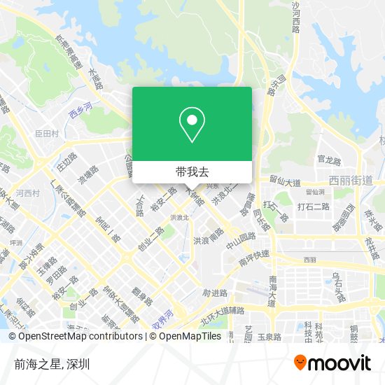 前海之星地图