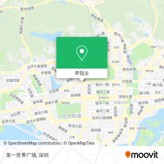 第一世界广场地图