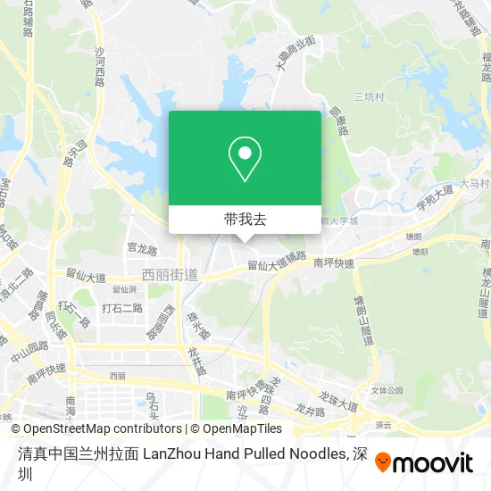 清真中国兰州拉面 LanZhou Hand Pulled Noodles地图