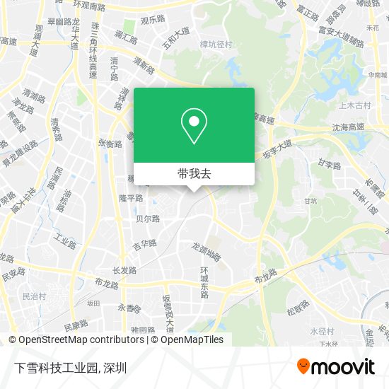 下雪科技工业园地图