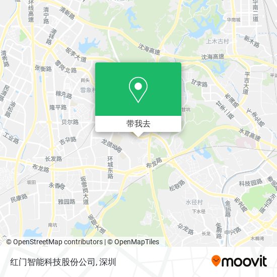 红门智能科技股份公司地图