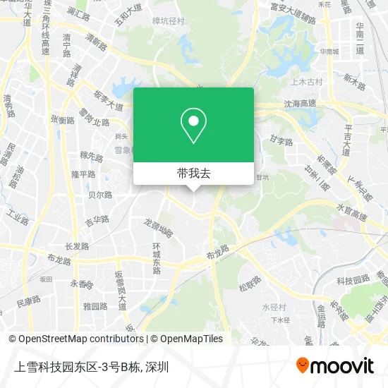 上雪科技园东区-3号B栋地图