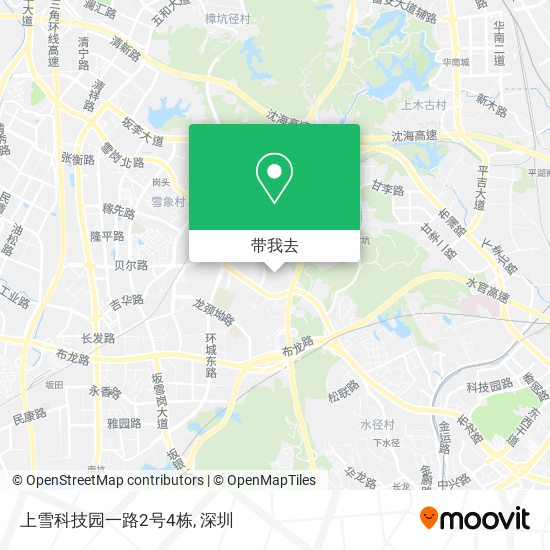 上雪科技园一路2号4栋地图