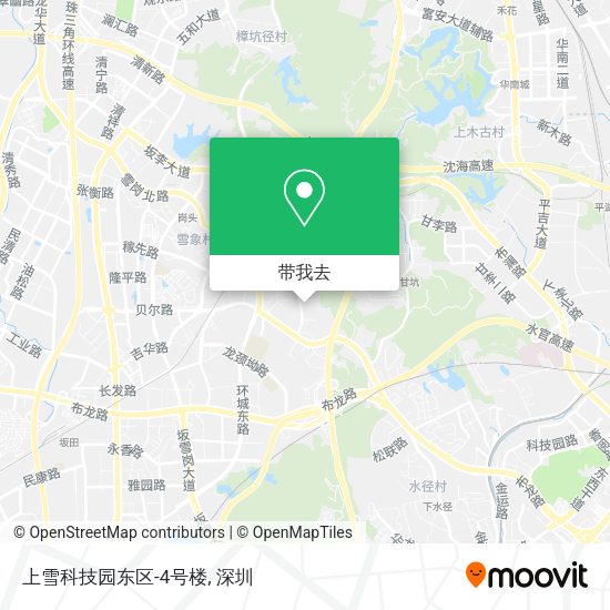 上雪科技园东区-4号楼地图
