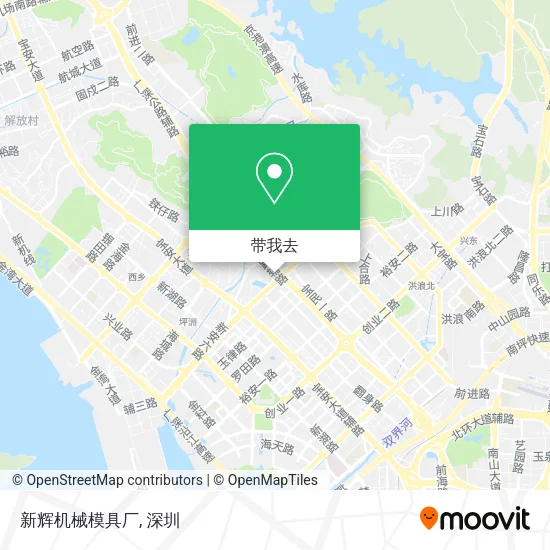 新辉机械模具厂地图