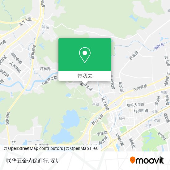 联华五金劳保商行地图