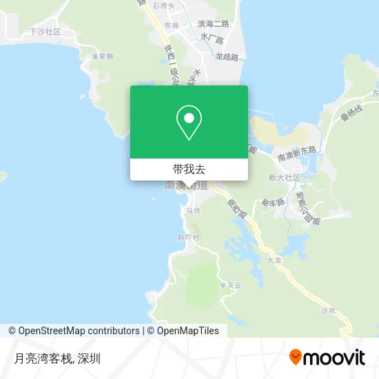 月亮湾客栈地图