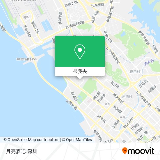 月亮酒吧地图