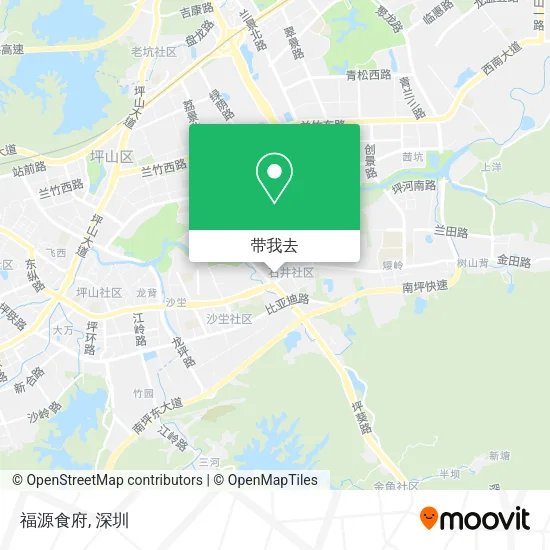 福源食府地图