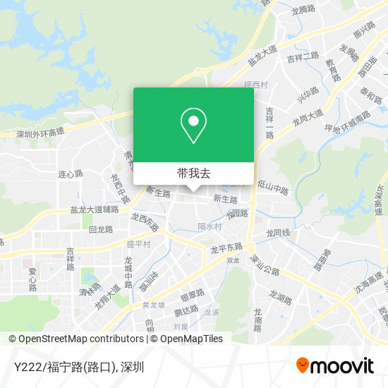 Y222/福宁路(路口)地图