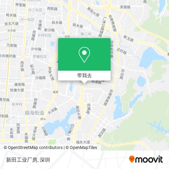 新田工业厂房地图