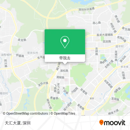 天汇大厦地图