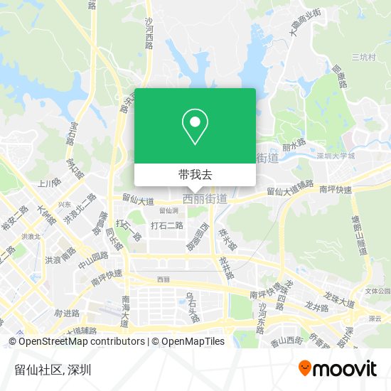 留仙社区地图