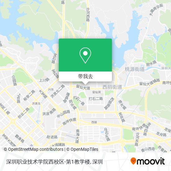 深圳职业技术学院西校区-第1教学楼地图