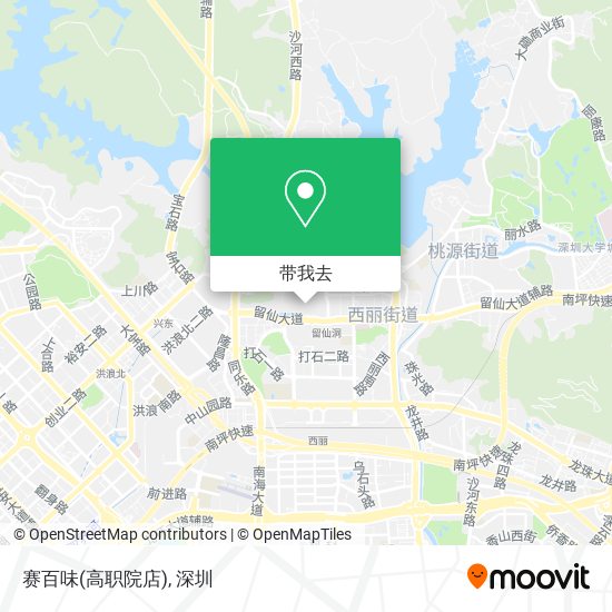 赛百味(高职院店)地图