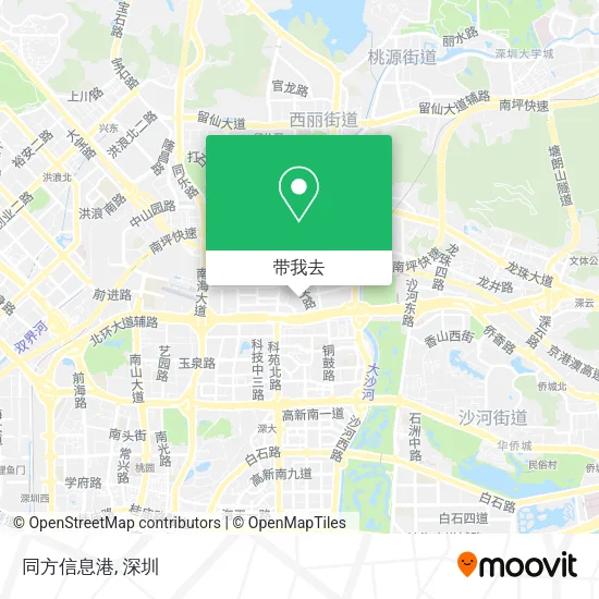 同方信息港地图