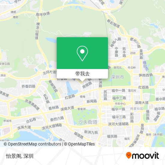 怡景阁地图