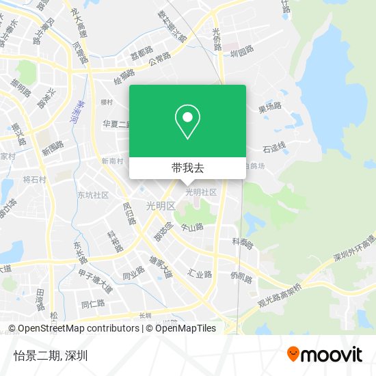 怡景二期地图