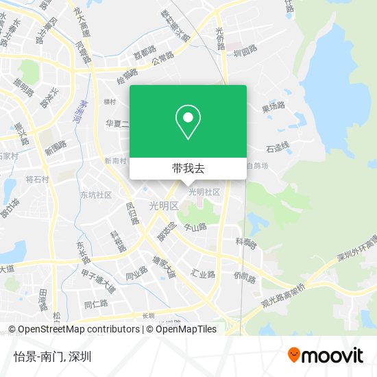 怡景-南门地图