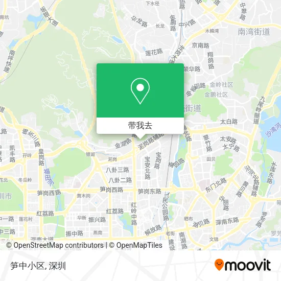 笋中小区地图