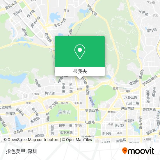 指色美甲地图