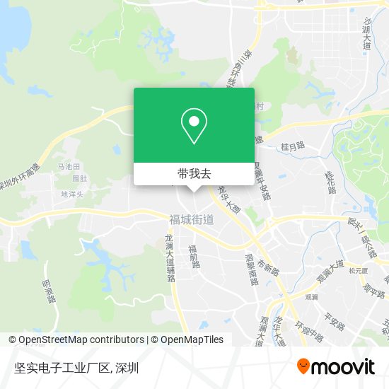 坚实电子工业厂区地图