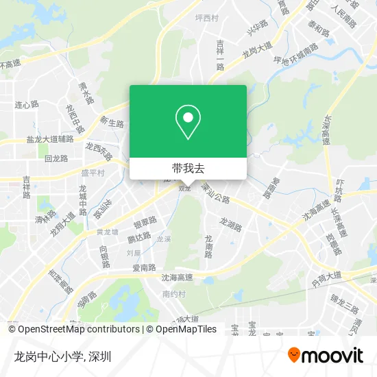 龙岗中心小学地图