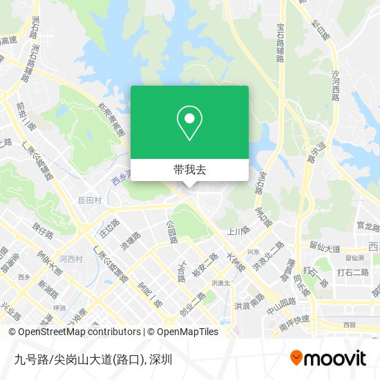 九号路/尖岗山大道(路口)地图