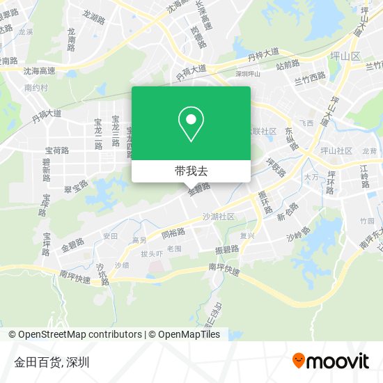 金田百货地图