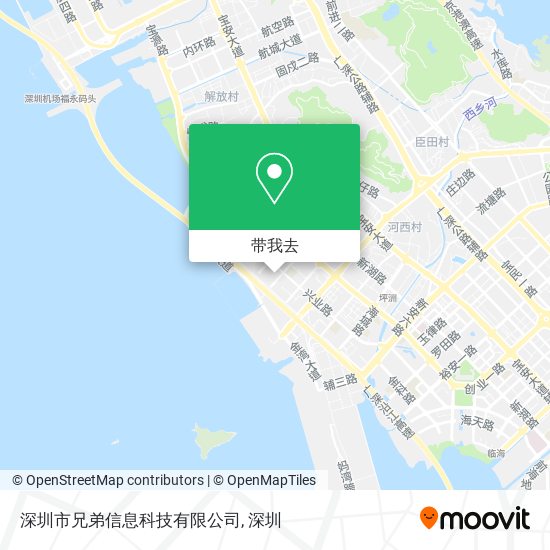 深圳市兄弟信息科技有限公司地图