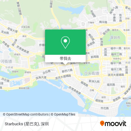 Starbucks (星巴克)地图