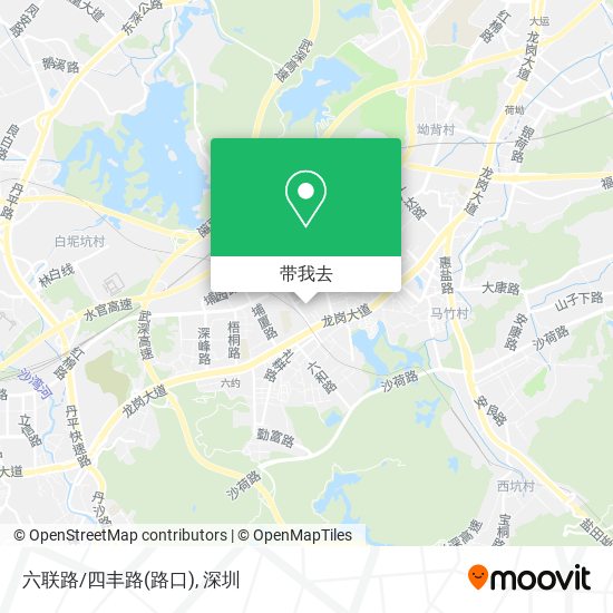 六联路/四丰路(路口)地图