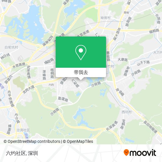六约社区地图