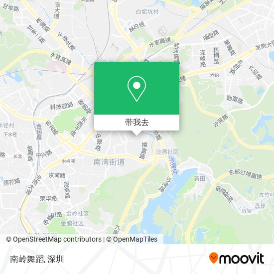 南岭舞蹈地图