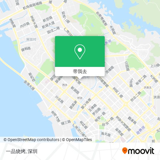 一品烧烤地图
