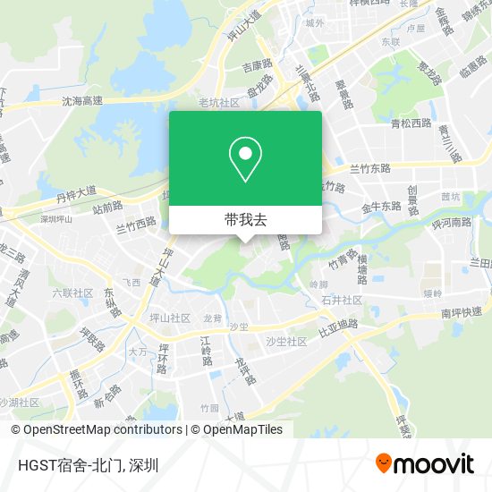 HGST宿舍-北门地图